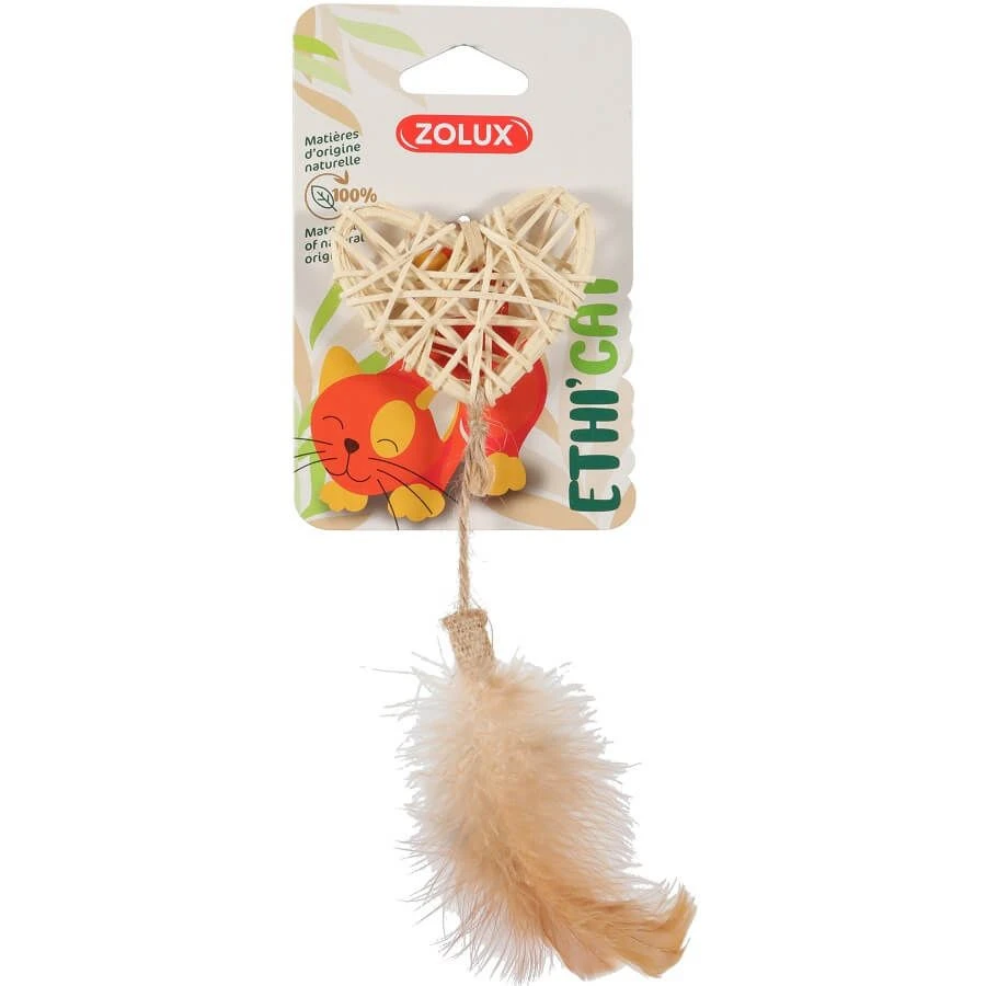 Zolux Jouet Ethicat Coeur En Rotin Pour Chat 3 Zolux Jouet Ethicat Coeur En Rotin Pour Chat
