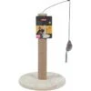 Zolux Poteau Griffoir Avec Souris Beige 63 Cm -lacompagniedesanimaux zolux poteau griffoir avec souris beige 63 cm