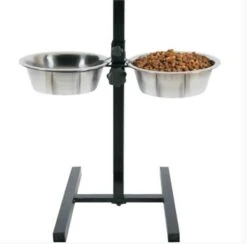 Zolux Support Double Réglable + 2 Bols 1,5 L