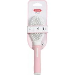 Zolux Anah Brosse Douce Rose Pour Chat
