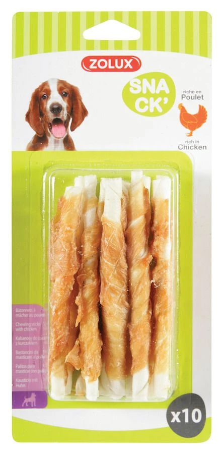 Zolux Batonnet à Mâcher Au Poulet X10