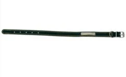 Zolux Collier En Cuir Piqué Noir 70 Cm - Destockage