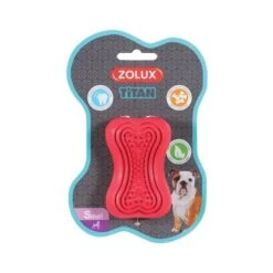 Zolux Jouet Caoutchouc Titan S Rouge - Destockage
