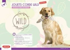 Zolux Jouet Corde Wild Mix Giant Pour Chien 43 Cm - Destockage -lacompagniedesanimaux zolux jouet corde wild mix naturel pour chien giant